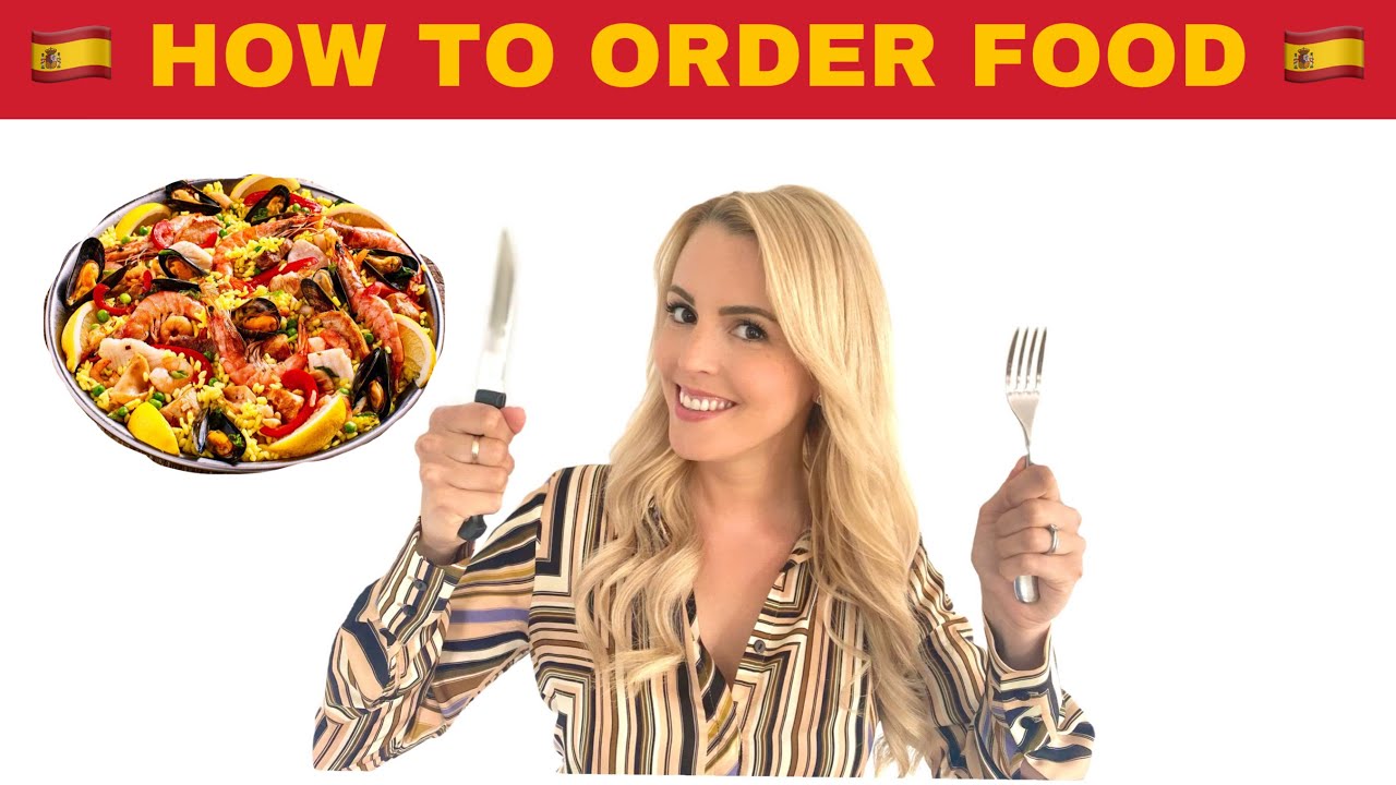 HOW TO order FOOD and DRINKS in Spain like a local