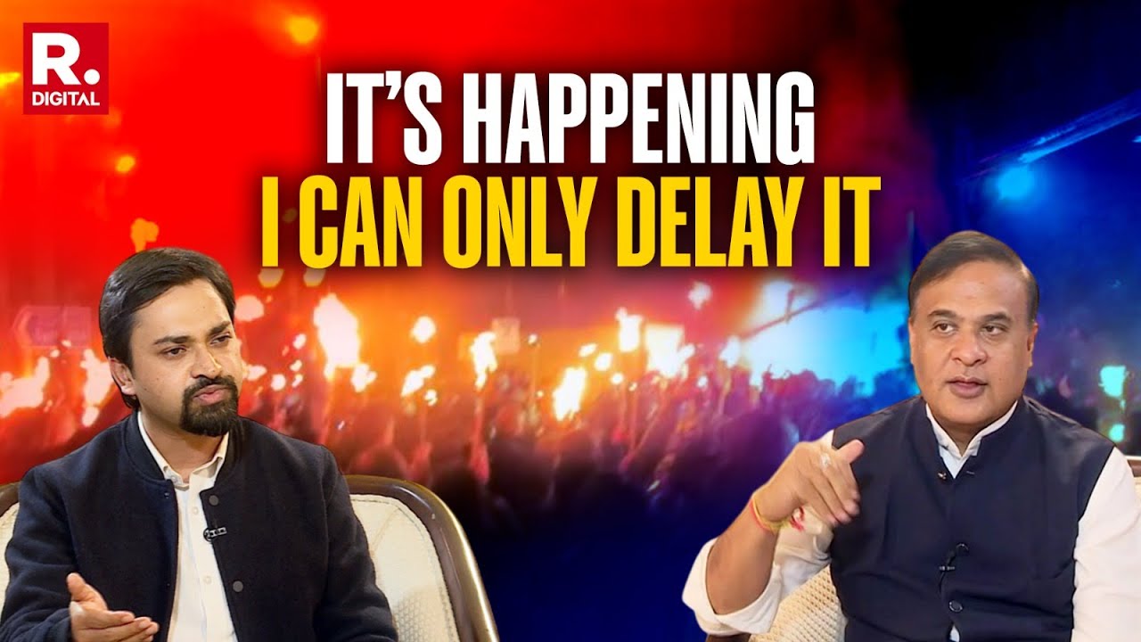 'SC Clearly Stated Assam Is Facing Demographic Invasion' | Himanta Biswa Sarma | The Interview