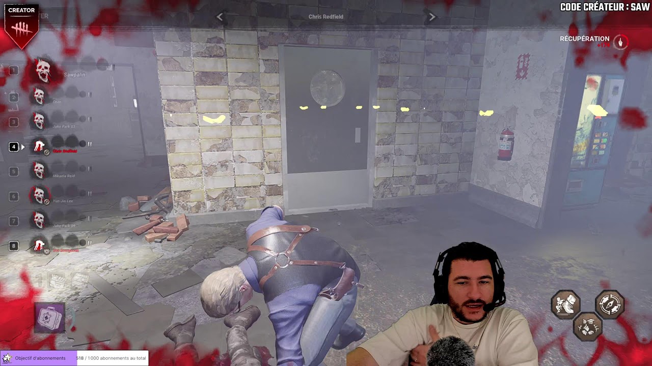 CLIP LÉGENDE !comeback !negan | !holy !st | Stream 2K | !code !mc [FR/PC] #DBDCreator @Sawpalin