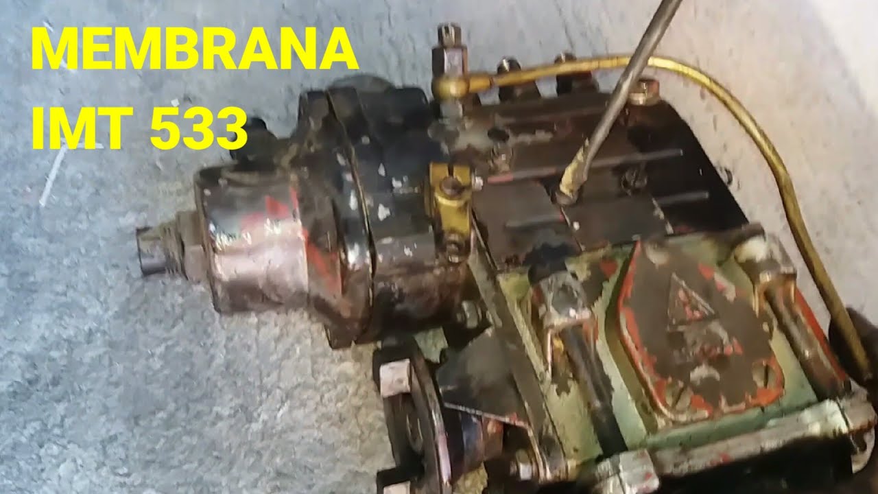 Ispitivanje i skidanje membrane sa boš pumpe / traktor imt 533