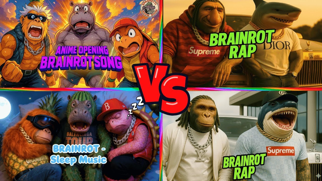 😱BRAINROT RAP | WHO DID IT BEST