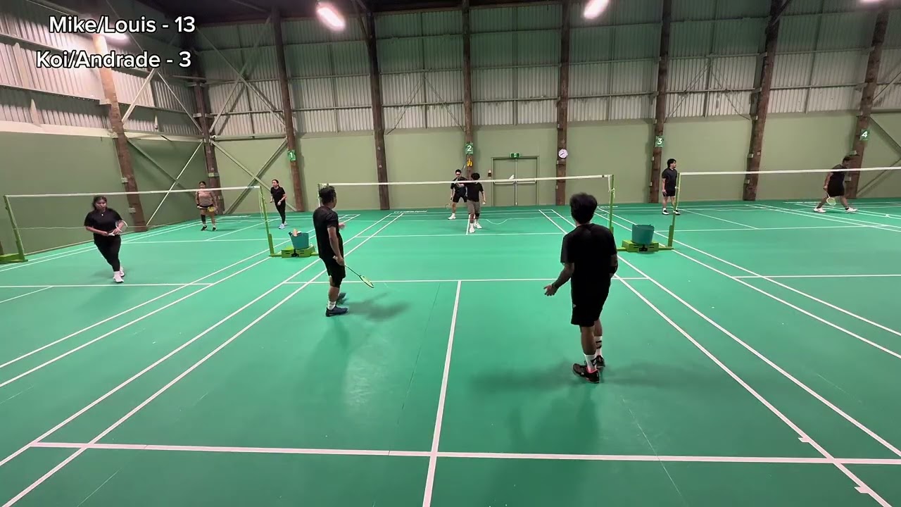 Badminton | Mike & Louis vs Koi & Andrade | Rematch | 13 Feb 2026