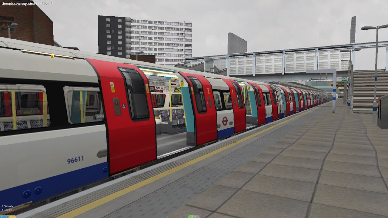 OpenBVE: Jubilee Line | Stratford - West Hampstead
