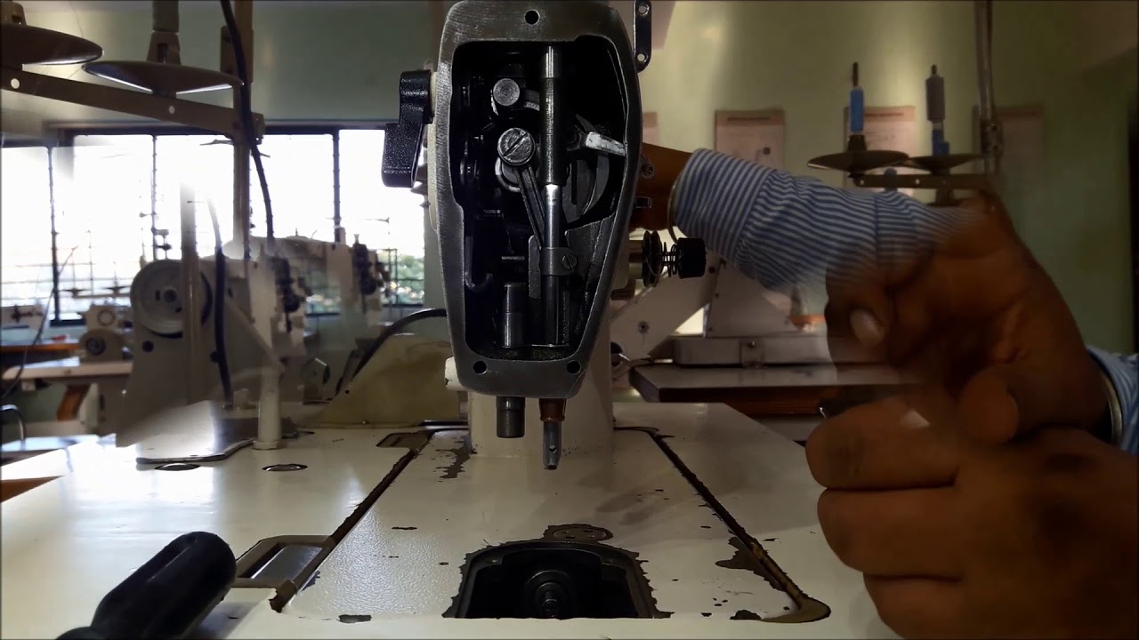 Needle Bar Height & Hook Timing - Single Needle Machine.