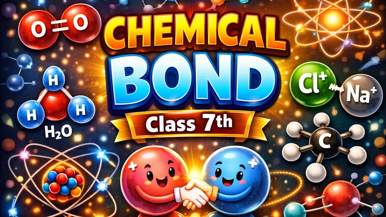 👉Chemical bond - Easy and Clear Explanation 