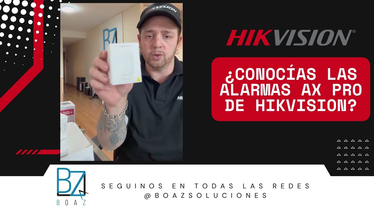¿Conocías estas ALARMAS 100% INALAMBRICAS de la linea AX PRO de Hikvision? | Boaz Soluciones