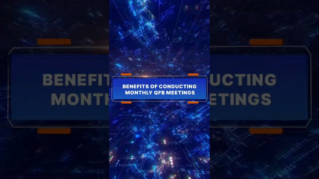 Benefits of conducting monthly QFB