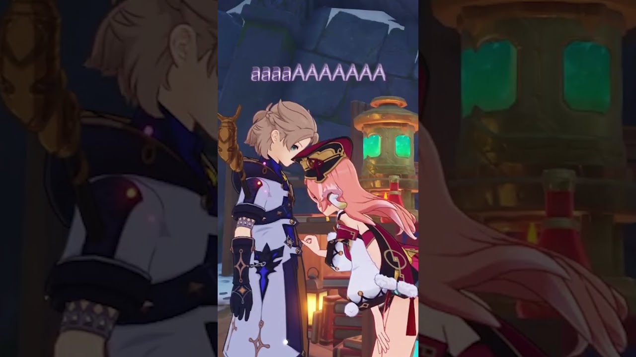 taking a break from albedo quest... #shorts