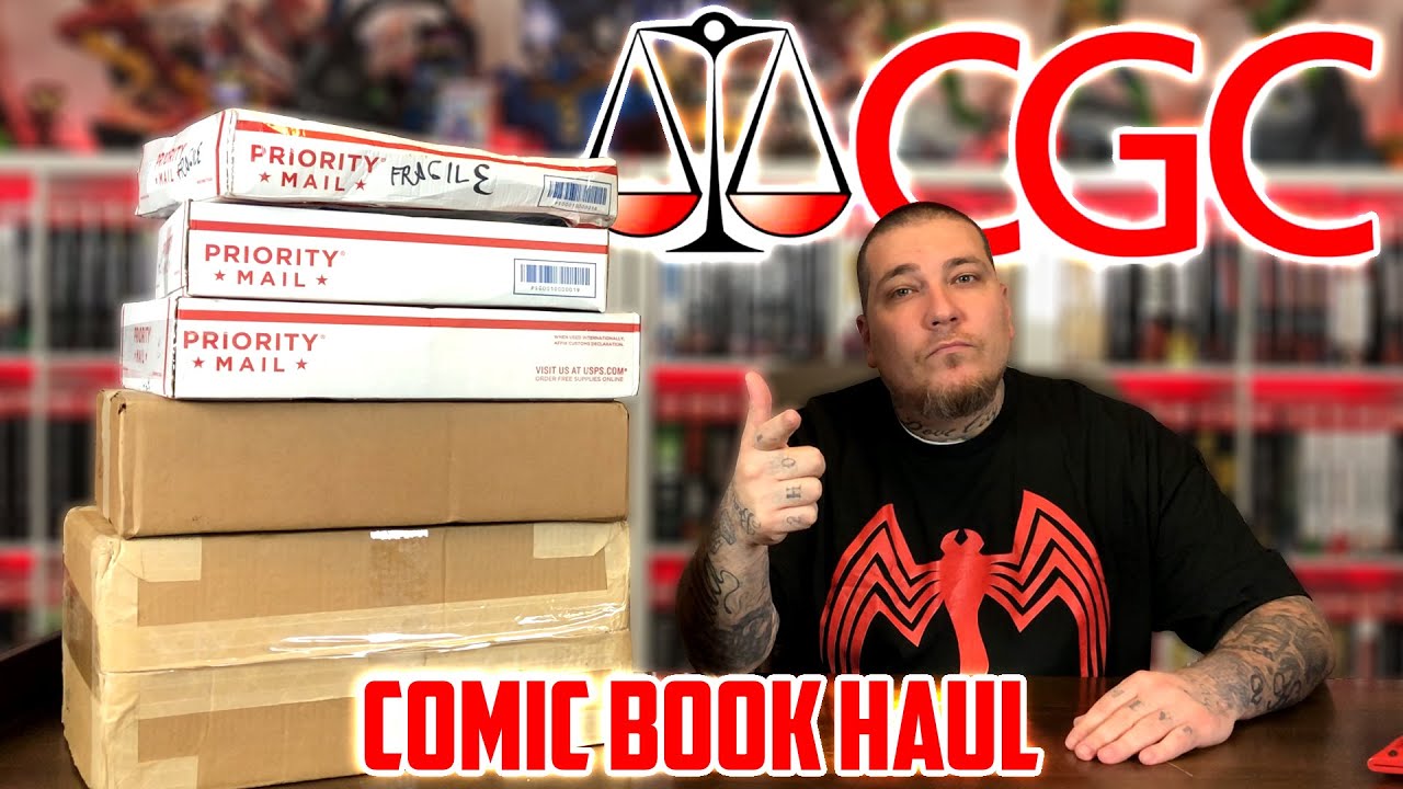 CGC Comic Book HAUL | CRACKED CASES!