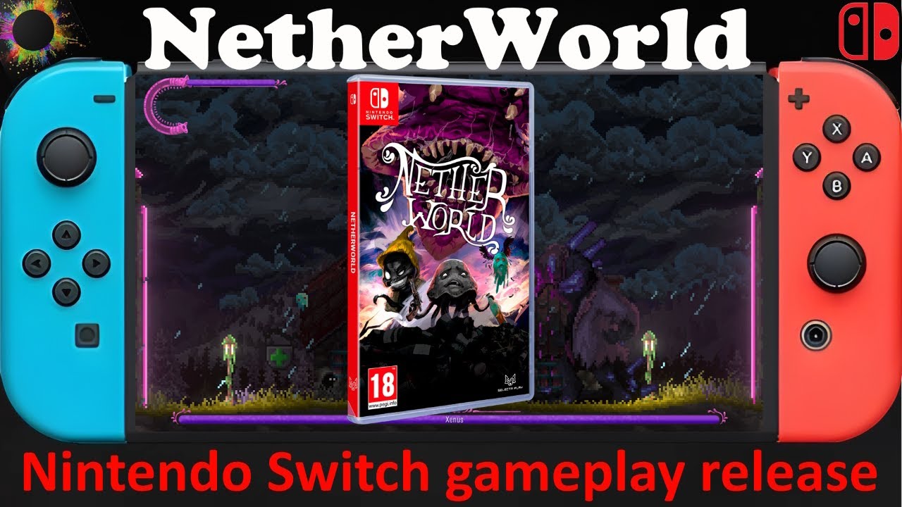 NetherWorld - TV Mode Nintendo Switch gameplay demo release