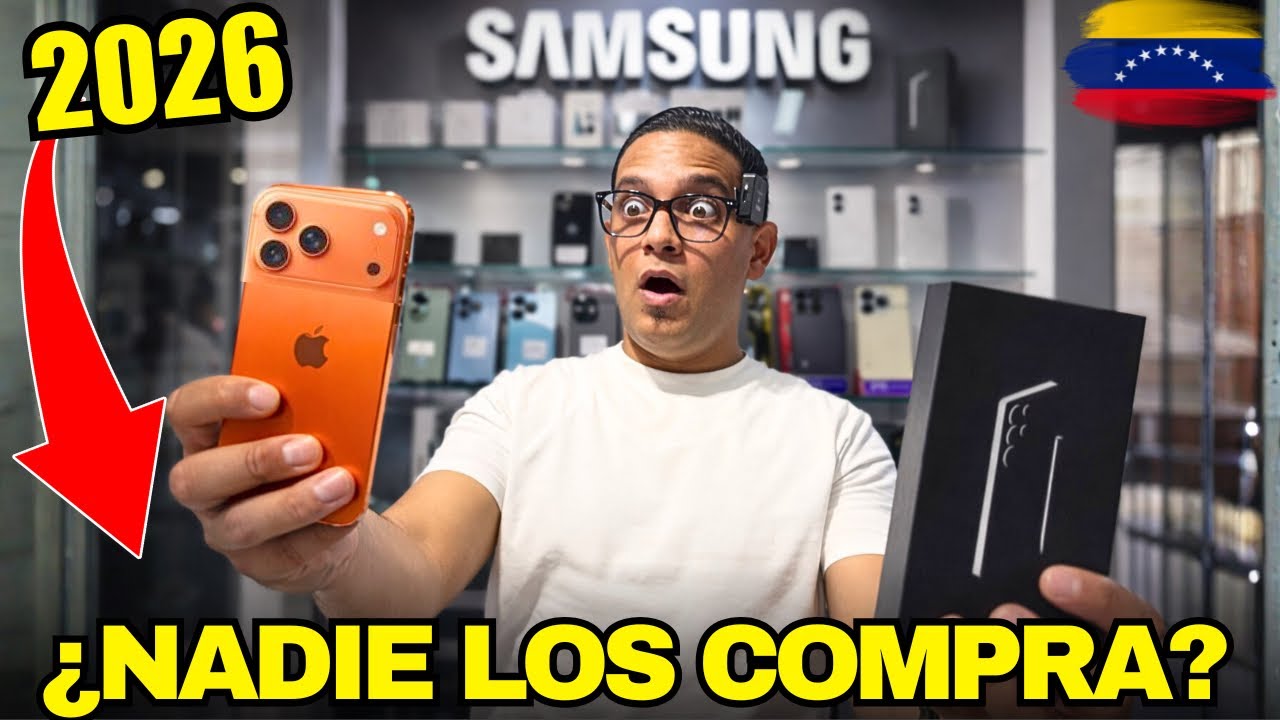 Los Inexplicables PRECIOS de Los CELULARES en VENEZUELA 2026 😱🇻🇪 *Iphone & Android*