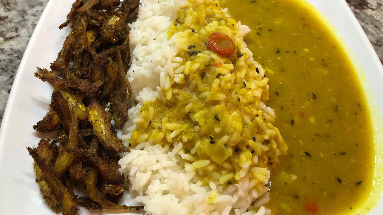 Guyana crunchy fried Mullet and Dhal🇬🇾🇬🇾