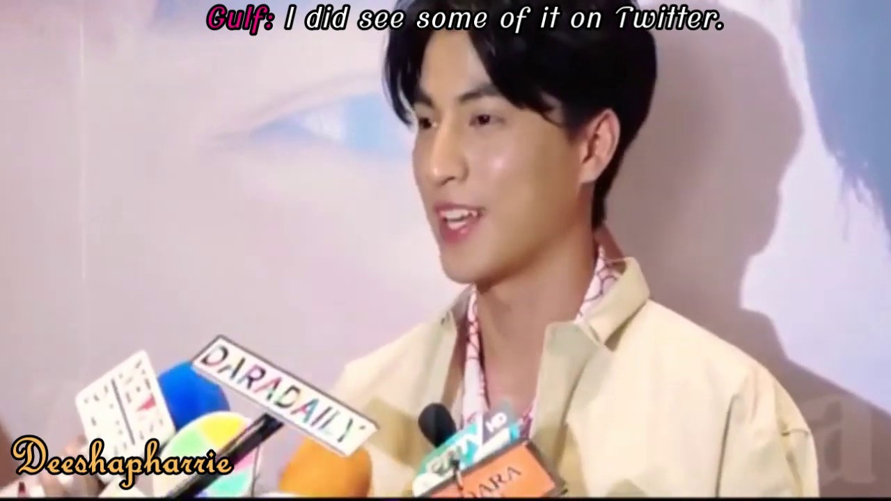Gulf Talks About Rumored Girlfriend Engsubs!!!|MewGulf x TharnType|