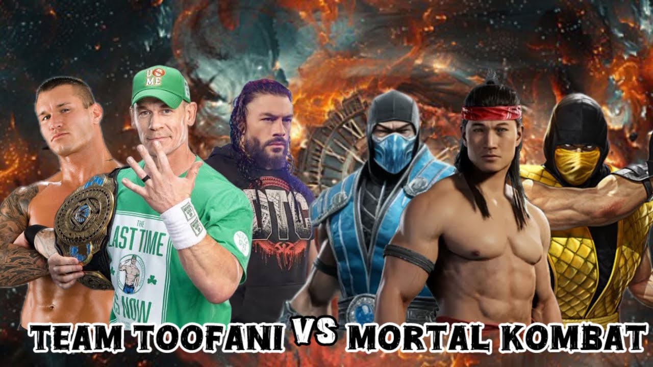 Team Toofani vs Liu Kang • Sub-Zero • Scorpion | Mortal Kombat Invasion 💥🔥