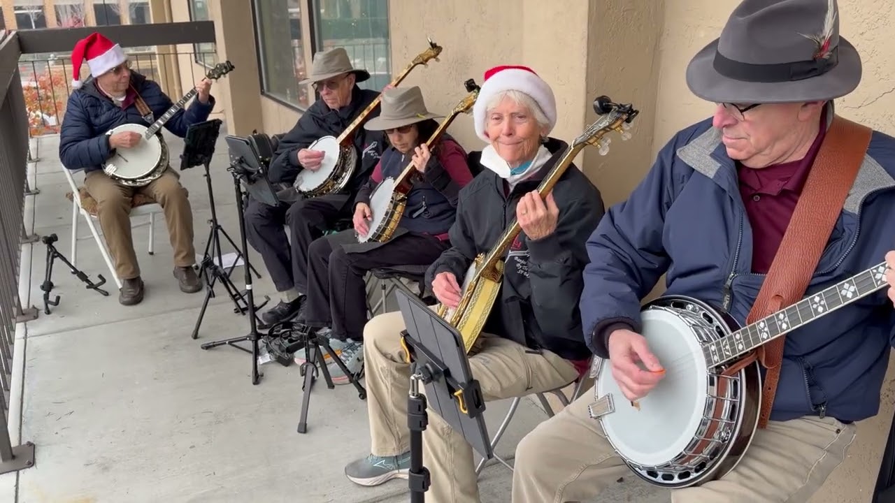 Playing at the East Bay Nature Store's Holiday Party
