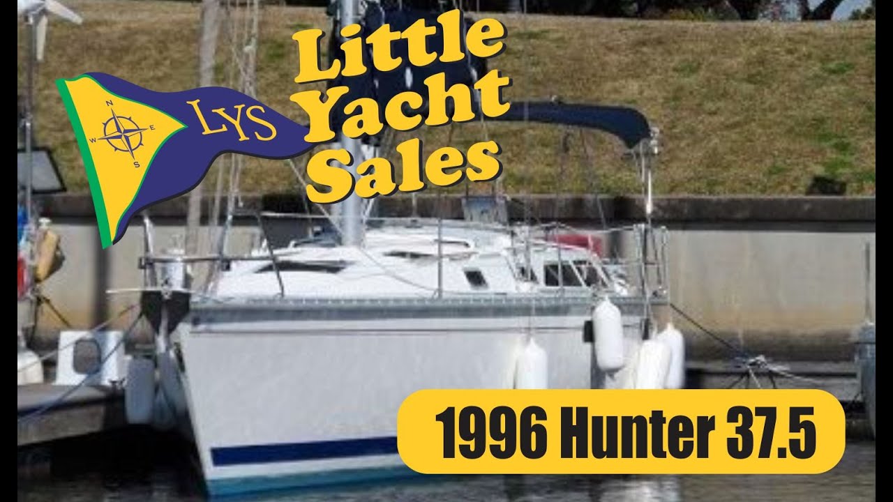SOLD!!! 1996 Hunter 37.5 Sailboat at Little Yacht Sales, Kemah Texas