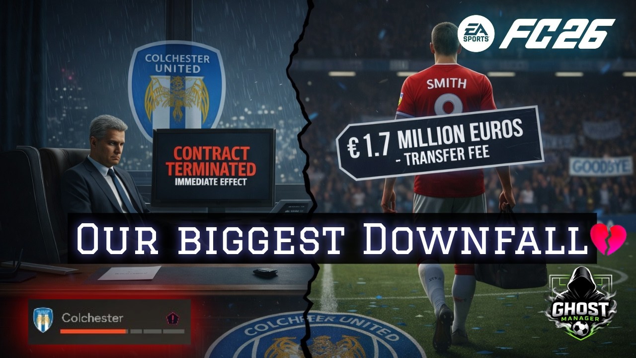 I SOLD MY TOP STRIKER… NOW WE’RE IN TROUBLE | Ghost Manager FC 26 Career Mode