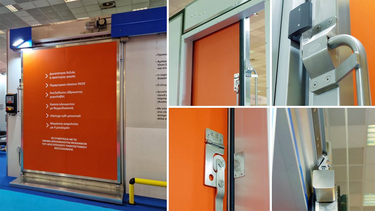 AMP Heavy Duty Industrial Sliding Cold Storage Door