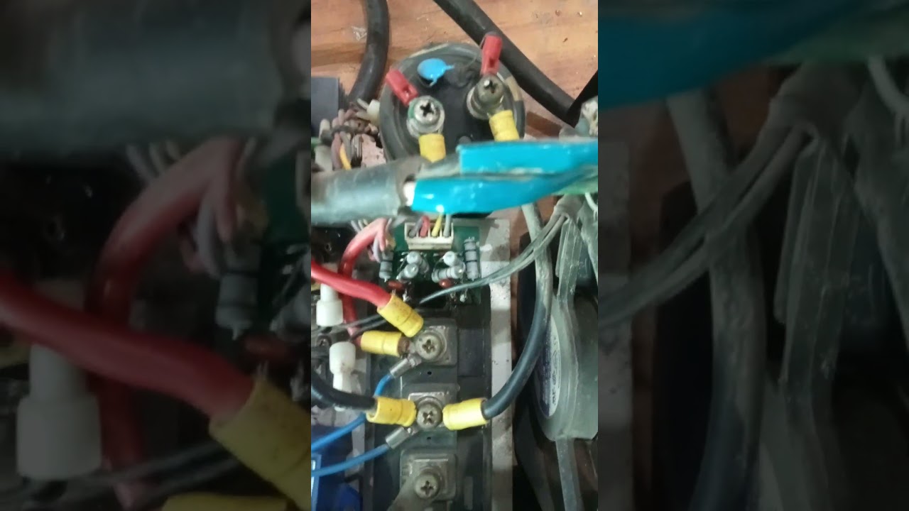 #electrical #copper #module#inverter welding plant repair