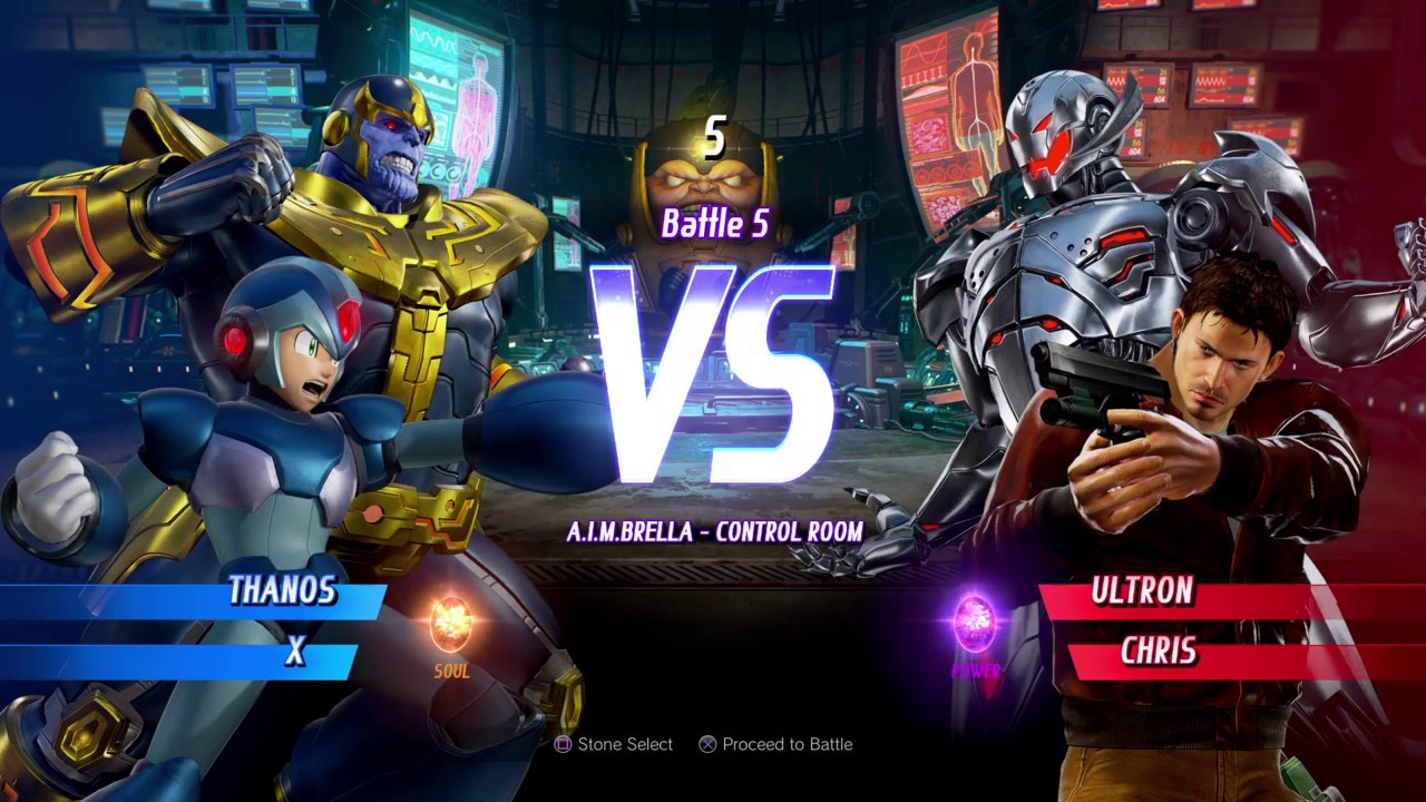MARVEL VS. CAPCOM: INFINITE Thanos,X Requested Gameplay In Arcade Mode