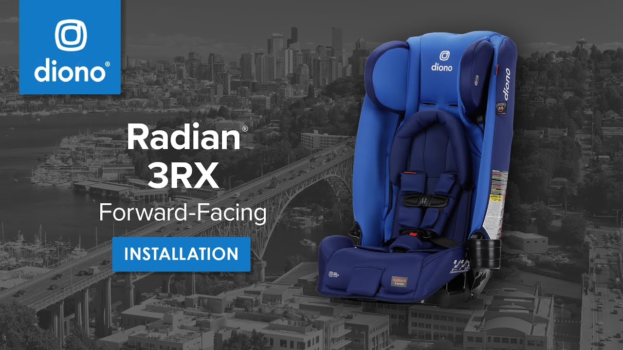 Diono&reg; Radian&reg; 3RX | All-in-One Convertible Car Seat | Forward-Facing Installation | 2021-2023
