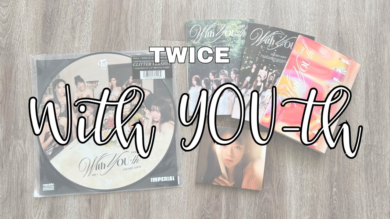 TWICE 13th Mini Album With YOU-th Unboxing ✨ (Target exclusive/Digipack/Vinyl)