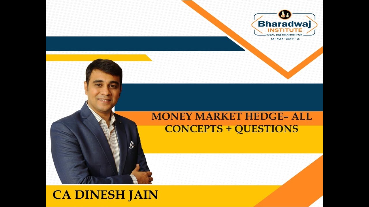 Money Market Hedge – Complete Concepts + Questions - CA Final AFM