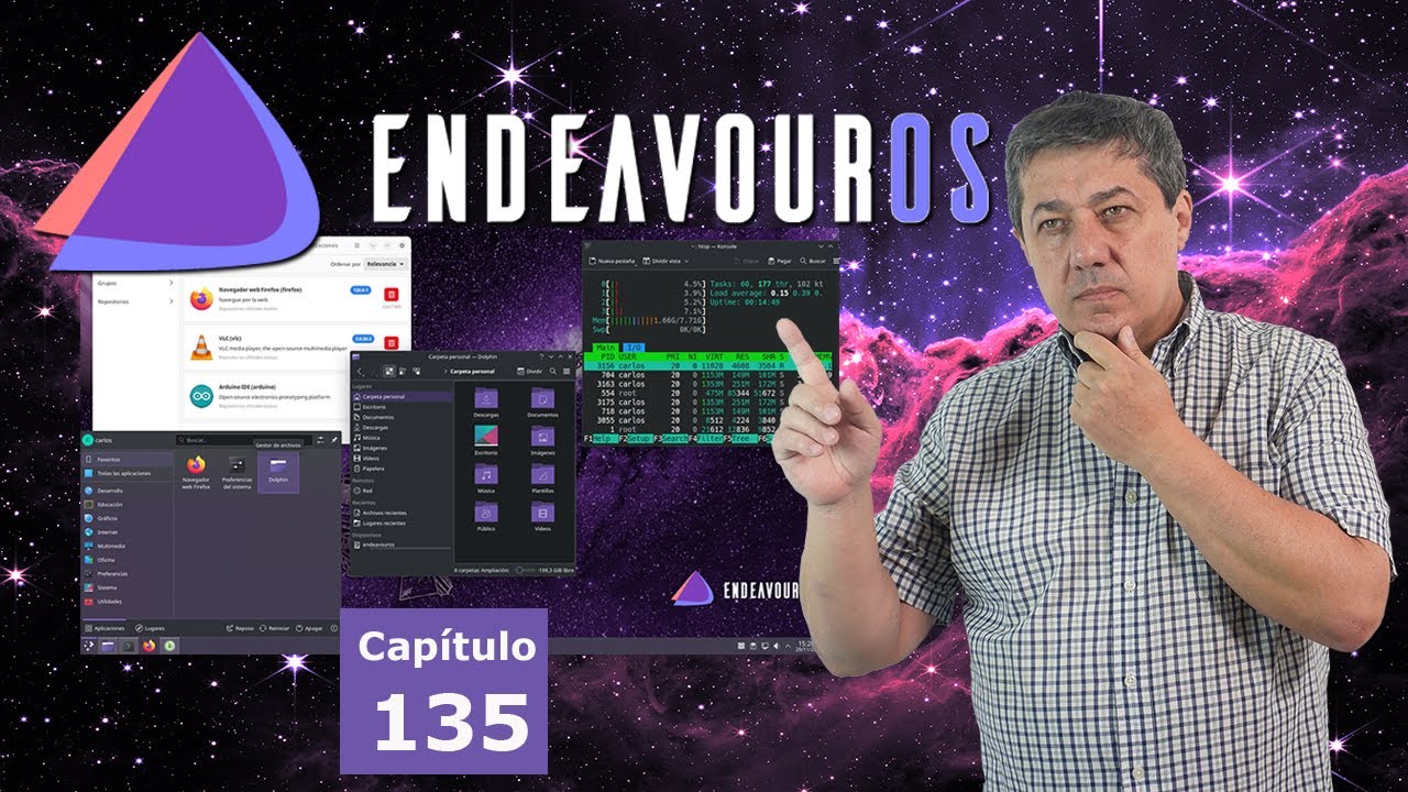 Endeavour OS el Arch más COMPLETO o sólo ¿POLVO DE ESTRELLAS?