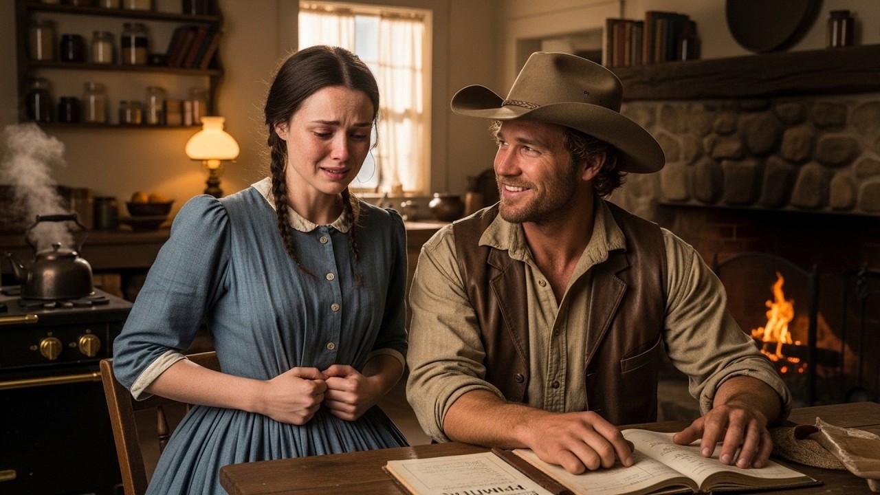Mail Order Bride Confessed She Can't Read, The Cowboy Smiled And Said Then I'll Teach You Each Night