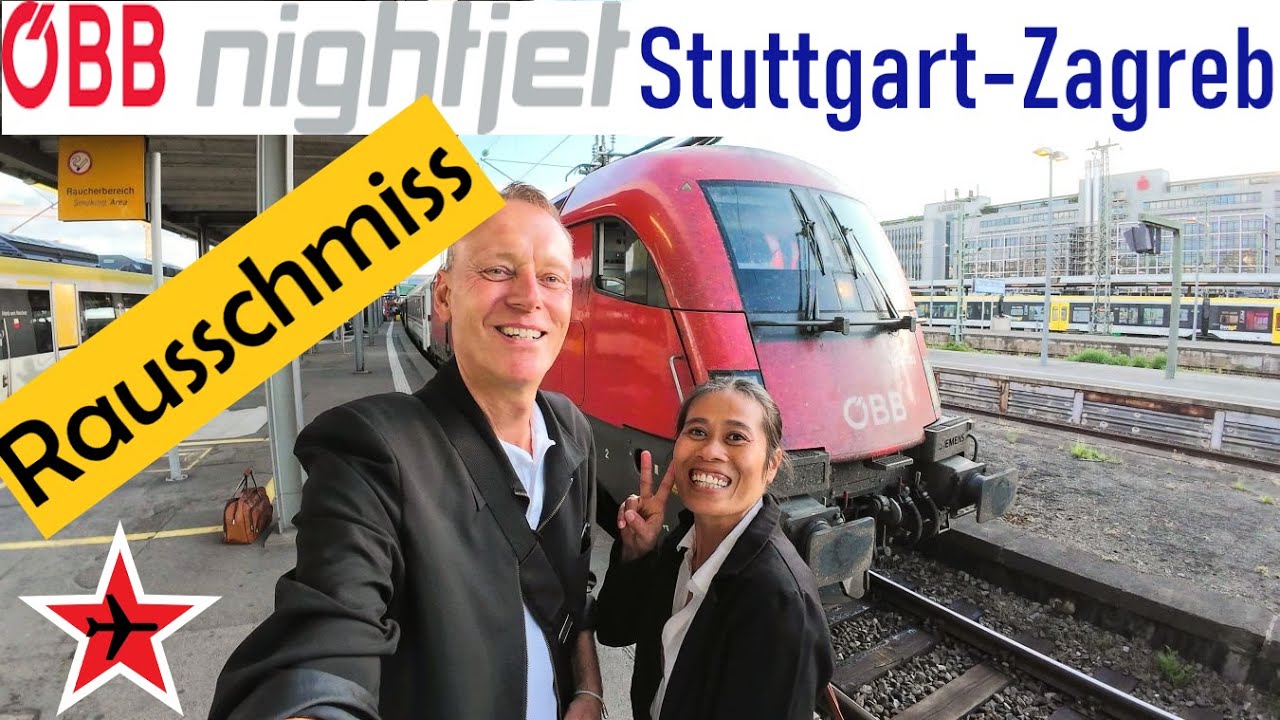 ÖBB Nightjet Zugfahrt im Privatabteil von Stuttgart nach Zagreb endet mit Rausschmiss!