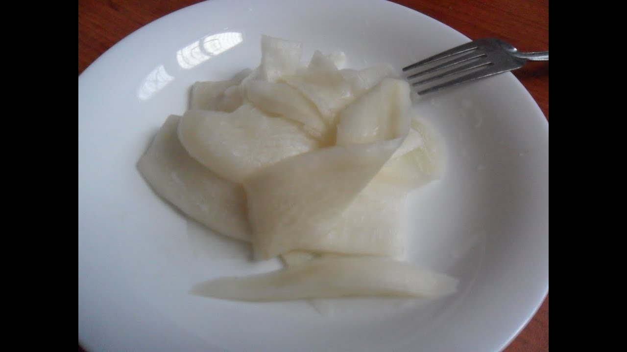 ensalada agridulce china  酸萝卜