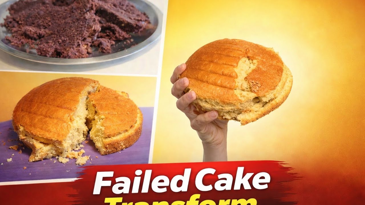 Failed cake transfomation / The Easiest Cake Hack Ever/ Wait For End