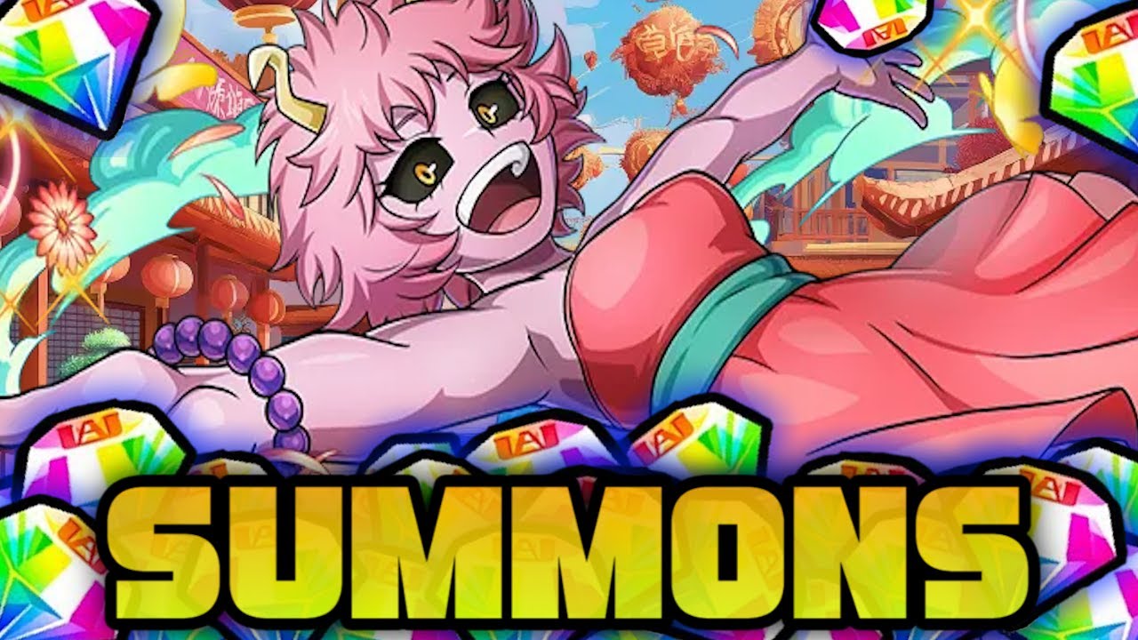 I MISS STEP-UPS! *NEW* CELEBRATION MINA SUMMONS! | My Hero Ultra Impact