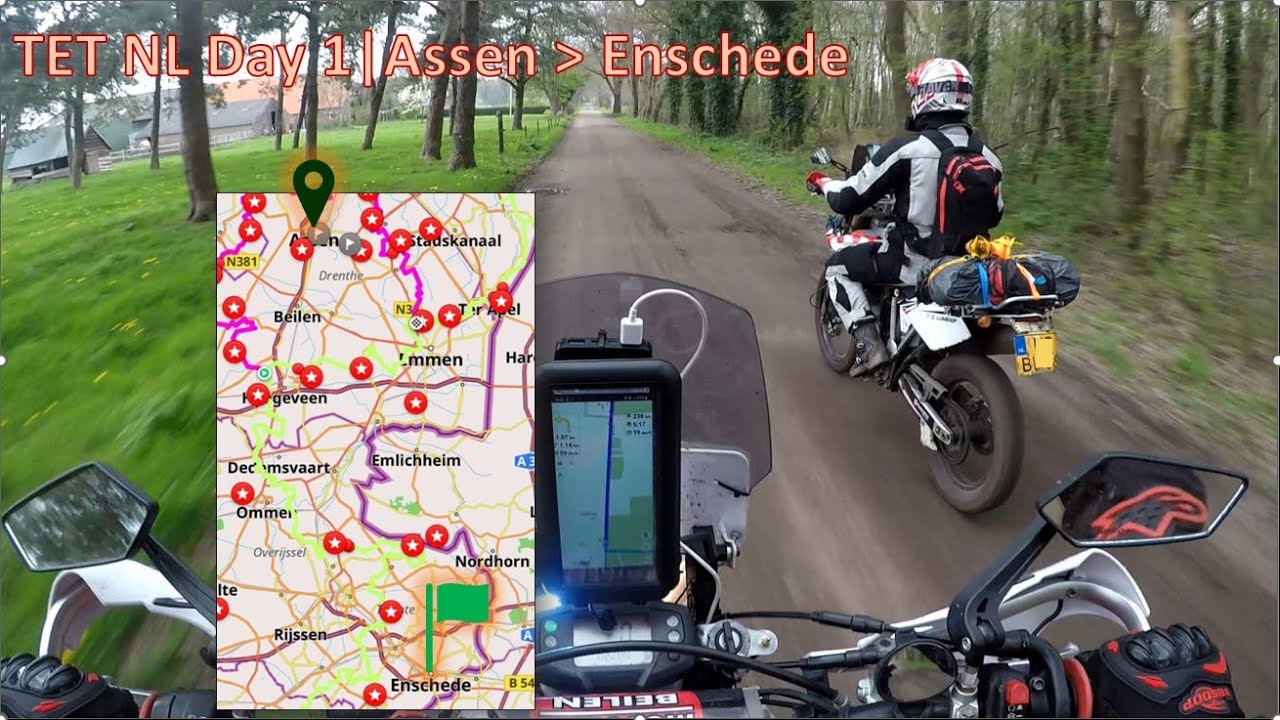 TET Netherlands Day 1 Assen-Enschede Section 1 & 3 | Husqvarna TE 510 Offroad 2023