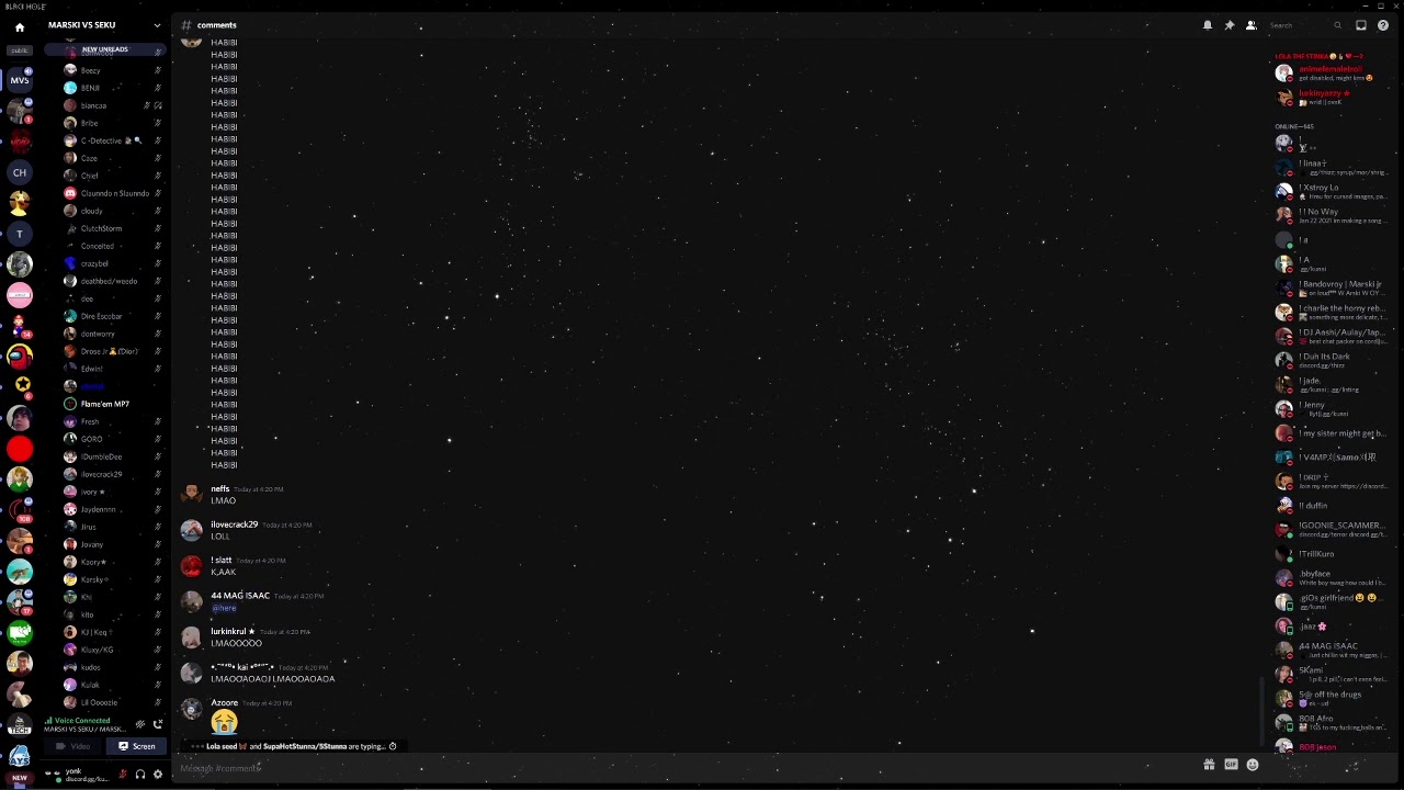 marski back at it again (discord clown wars)