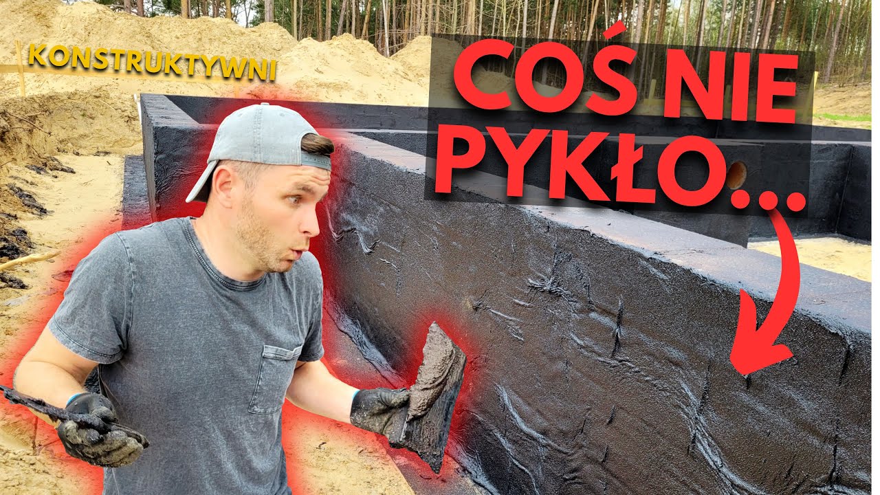 Jak zrobić HYDROIZOLACJĘ FUNDAMENTÓW? #Konstruktywni #13