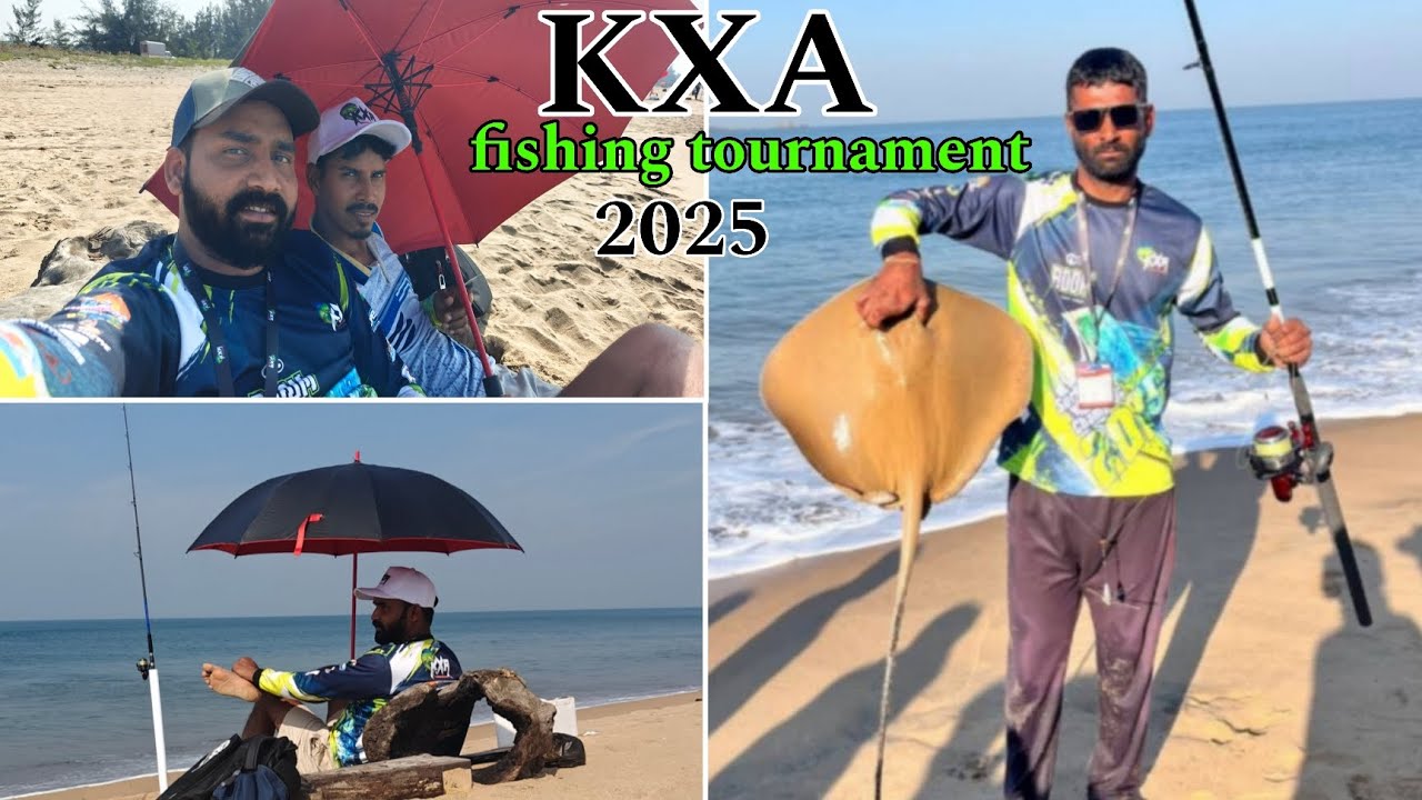 कोकणातील सगळ्यात मोठी मासेमारी स्पर्धा , समुद्रकिनारी मासेमारी | KXA fishing tournament  @TejaGurav 