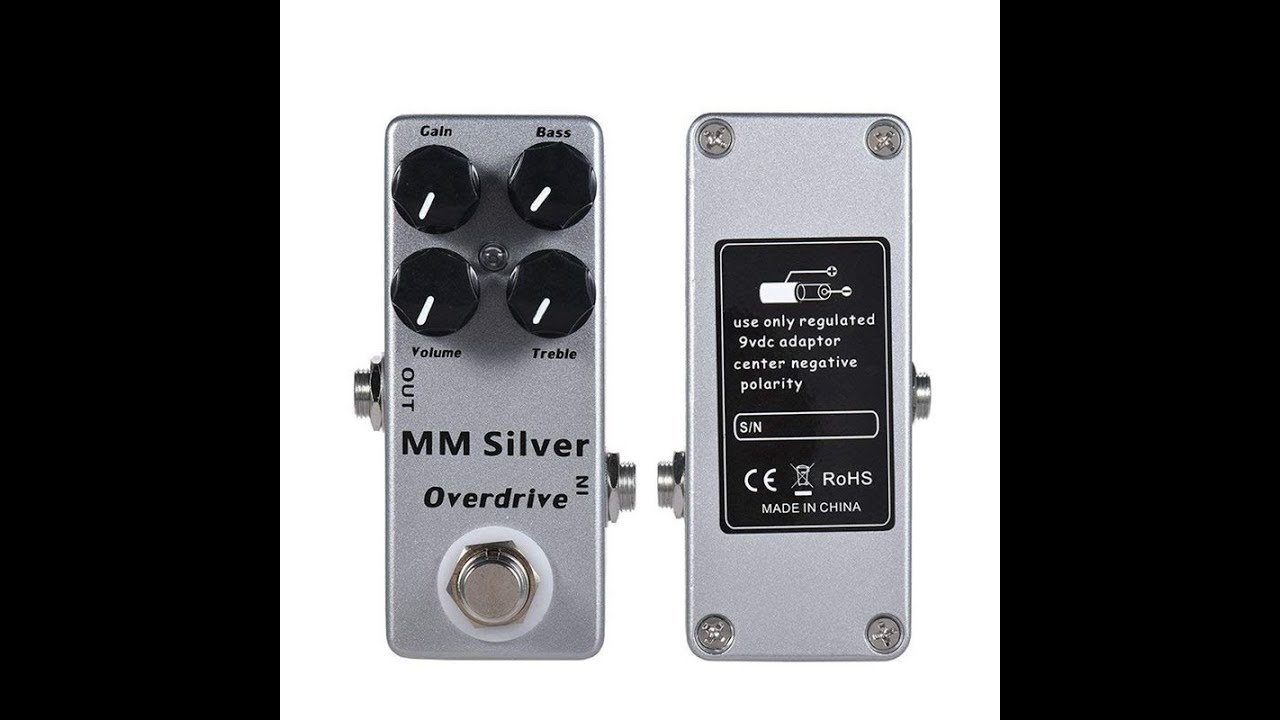 Mosky MM Silver overdrive pedal (Paul Cochrane Timmy clone)