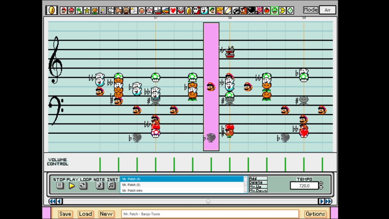 Mario Paint | Vs. Mr. Patch - Banjo-Tooie
