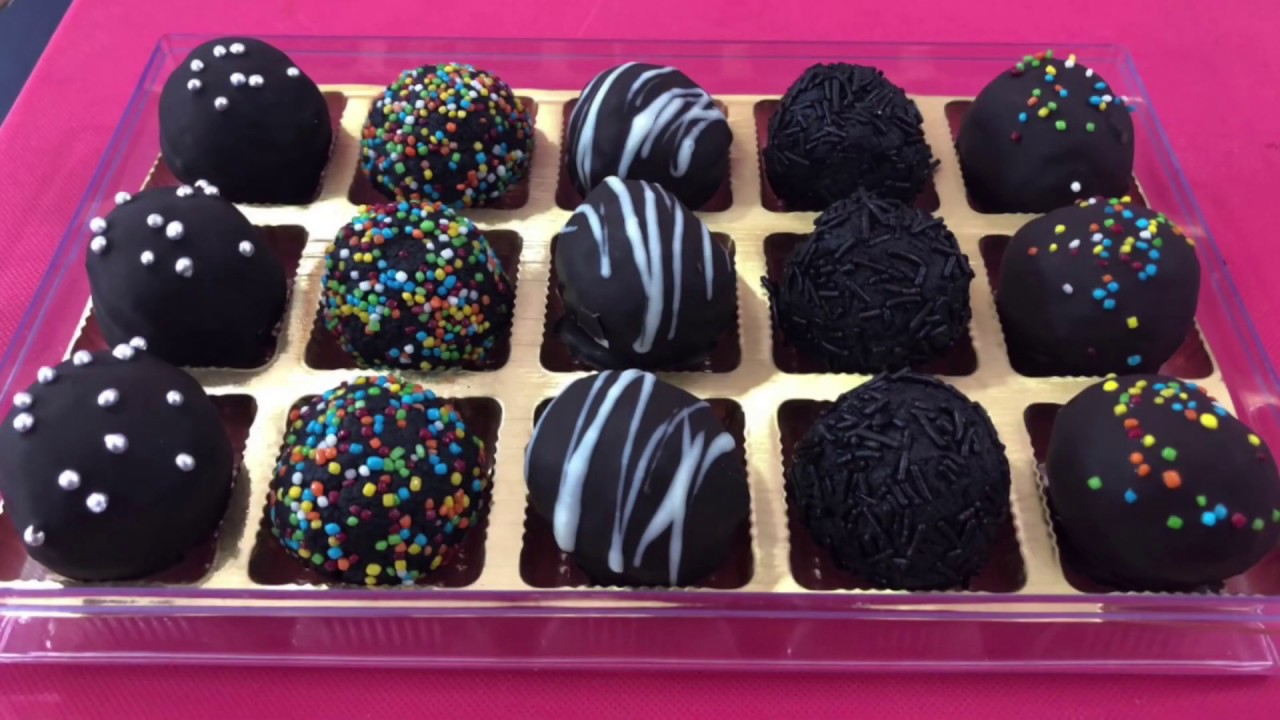 CHOCOLATE CAKE BALLS!! 🍫🍬 Cake Pops!! Rakhi special!! Rakhi treats!!  😍😍