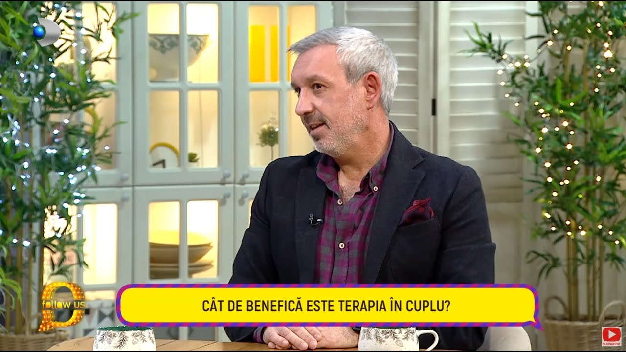 Follow us! - Cat de utila este terapia in cuplu si cand trebuie sa apelam la specialist?