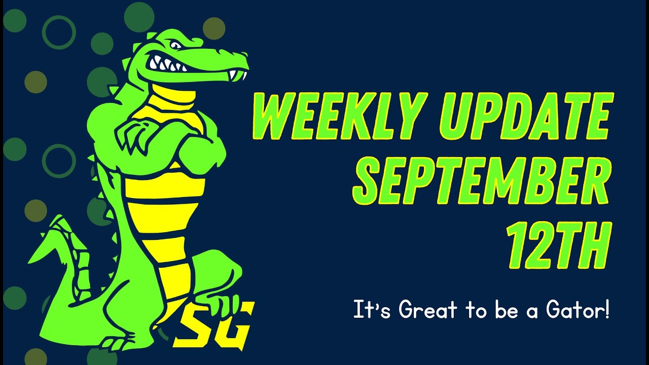 Weekly Update September 12th