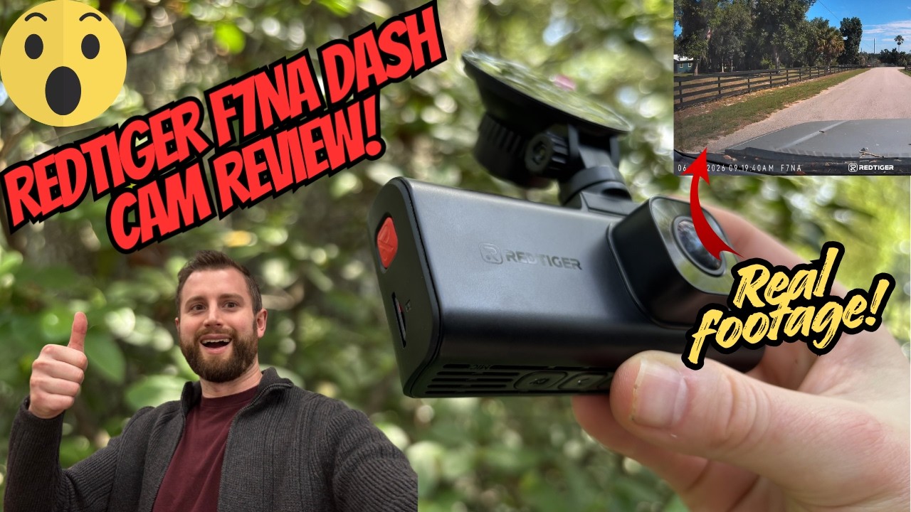 Качество видео и скидки на видеорегистратор Redtiger F7NA!