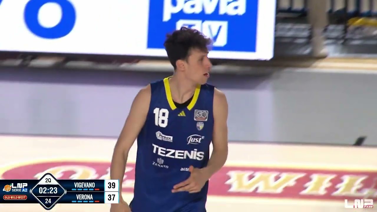 Elachem Vigevano 1955 - Tezenis Verona 94-90