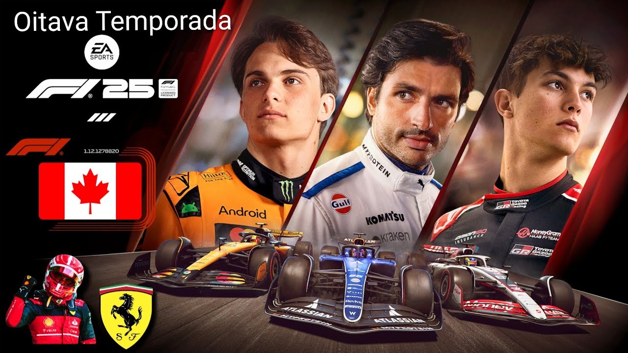 F1 25 Canadá - Ferrari modo carreira oitava temporada