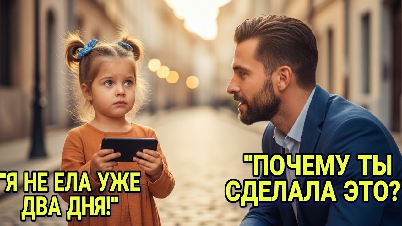 Бездомная Девочка Украла Телефон Миллионера — Увидев Ее по ТВ, Он Был Шокирован