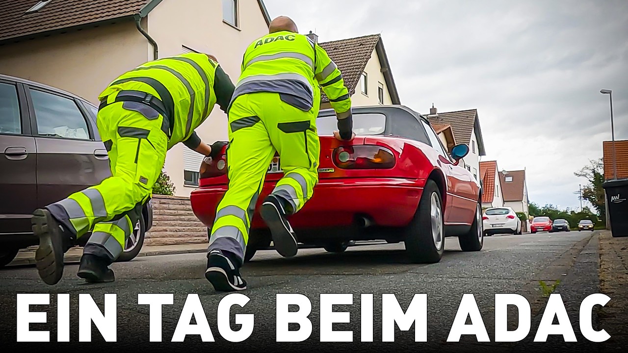 #127: Im Einsatz mit einem ADAC-Fahrer - Pannenhilfe Teil 1