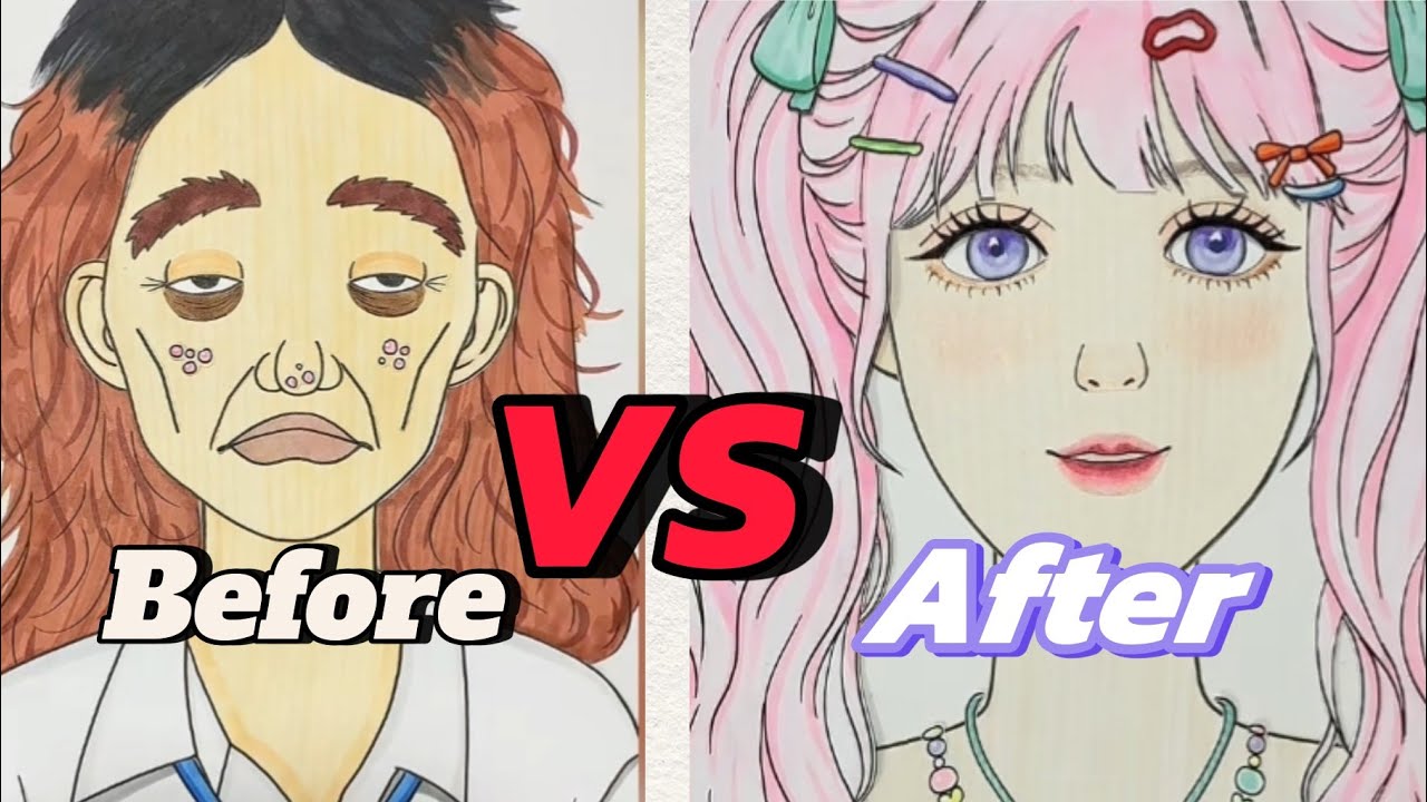 ASMR Beautifying the face art
