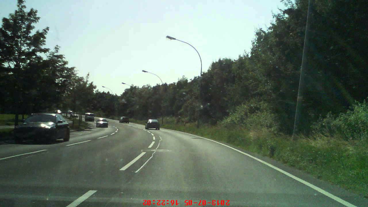 Bundesstra&szlig;e 212 in Bremerhaven (von der Autobahn 27 zur Stadtmitte)