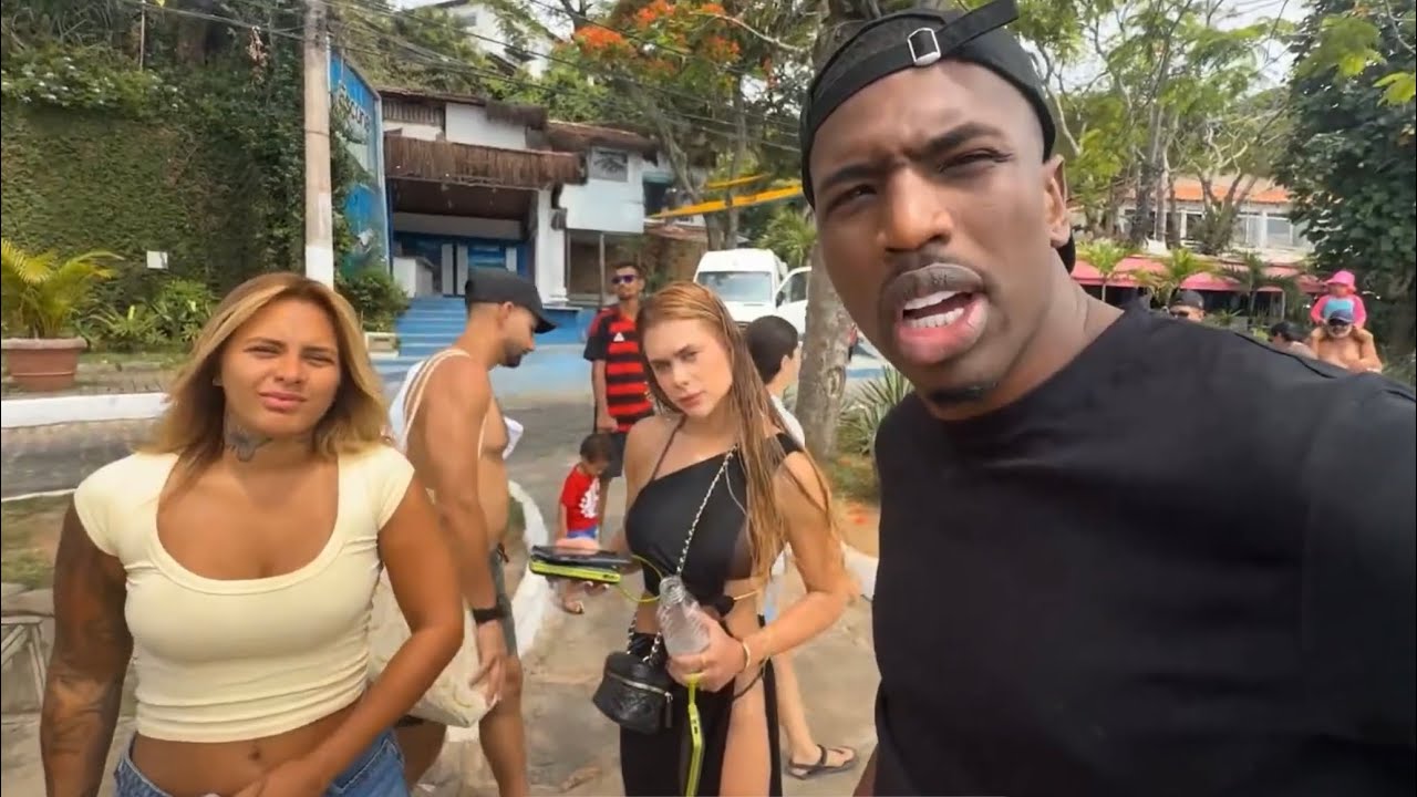 Jhow encontrou o Fontinnele e a Nicole Reis 